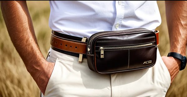 Sacoche de ceinture : l'accessoire incontournable pour hommes modernes