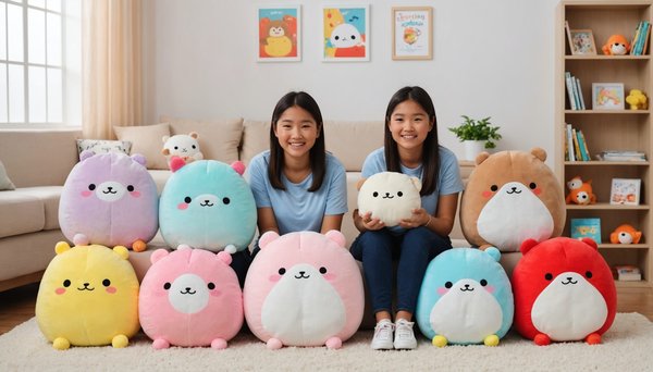 Les peluches squishmallow : des compagnons irrésistibles !
